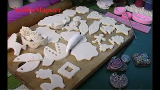 Salted dough and decorative elements from it HobbyMarket