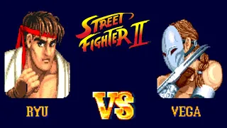 SUPER STREET FIGHTER II - CHAMPION EDITION - RYU Vs VEGA