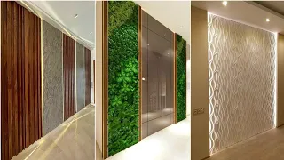 200 Modern Living Room Wall Decorating Ideas 2024 Home Interior Wall Design| Wooden Wall Cladding 13