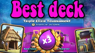 BEST Triple Elixir Deck in Clash Royale 👈Best Global Tournament Decks!