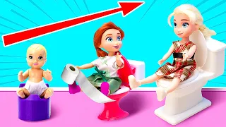 Let's Go Potty! 🚽🤩 Dolls Learn Potty Training Routine 🧻🧼 Good Habits for Kids | Play Today