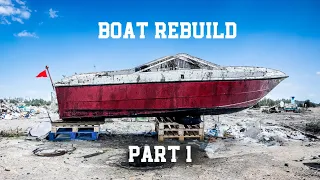 Abandoned Boat Restoration Timelapse - Ep 1
