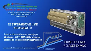 CLASE#1 CURSO DE TECNOLOGIA INVERTER EN AIRE ACONDICIONADO TIPO SPLIT