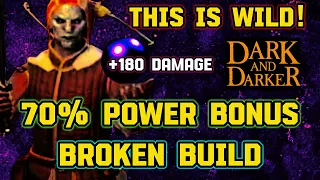 70% DAMAGE BONUS IS WILD | 180 Damage Falchion Swing Using Victory Strike | Dark and Darker