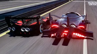 Bugatti Bolide GTR vs Devel Sixteen GTR-S at Special Stage Route X