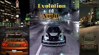 Evolution OF Night Graphics In Need For Speed