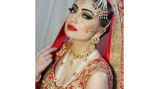 Regal Bridal look