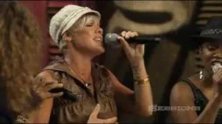 P!nk Dear Mr. President. AOL  Sessions Music