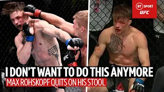 "Call it!" - UFC fighter throws in the towel as trainer won't stop the fight | Corner Cam