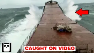 Ship Breaks In Two On Camera | MV Arvin Sinking | Half The Crew Perish