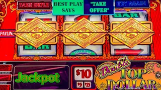 Jackpot Handpay Old School 3 Reel Slot Double Top Dollar