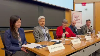 II  Panel 1 - CWP Annual Conference - 2024 at Fairbank Center for Chinese Studies March 22, 2024