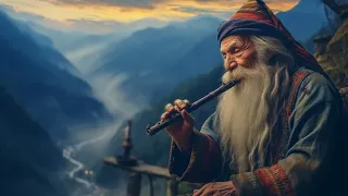 Tibetan flute drives away all bad energy | Release of melatonin and toxins | Tibetan flute healing