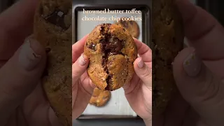 Browned Butter Toffee Chocolate Chip Cookies Recipe