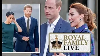 Royal Family LIVE Meghan fans fury after Kate & William’s meeting ‘but Sussexes slated!'
