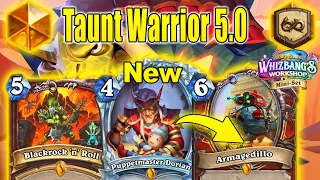 Biggest Taunt Warrior 5.0 That's Surprisingly Good At Whizbang's Workshop Mini-Set | Hearthstone