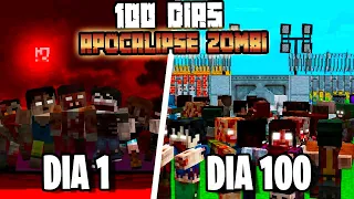 Sobrevivi 100 Dias em um APOCALIPSE ZUMBI - O FILME THE WALKING DEAD