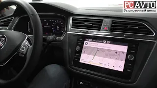 VW TIGUAN 2019 Android на штатной магнитоле. Андроид 8 без замены магнитолы