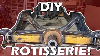 Build Your Own Truck Frame Rotisserie - Cheap!