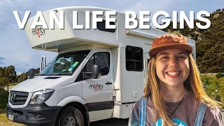 Our first taste of VAN LIFE! Road tripping New Zealand's South Island