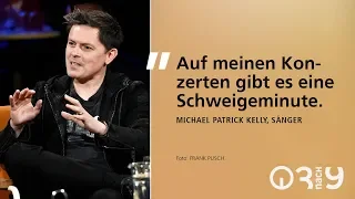 Michael Patrick Kelly über Schweigeminuten auf seinen Konzerten // 3nach9