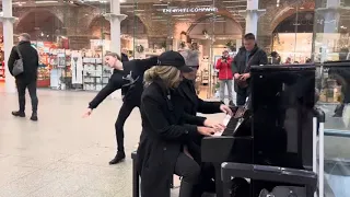 Einaudi Piano Makeover Gets Girl Dancing