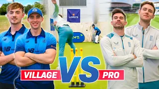 JIMMY ANDERSON & STUART BROAD vs VILLAGE CRICKETERS! Can we survive against England’s BEST bowlers?