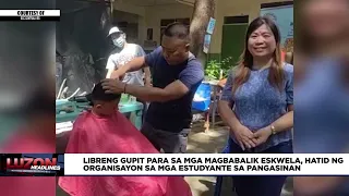 Libreng gupit para sa mga magbabalik eskwela, hatid ng organisasyon sa mga estudyante sa Pangasinan