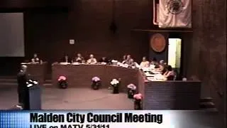 Malden City Council 5/31/11