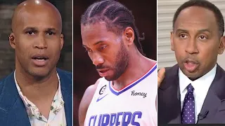 Richard Jefferson GOES NUCLEAR On Stephen A Smith For Telling Kawhi To Retire "THATS NOT YOUR PLACE"