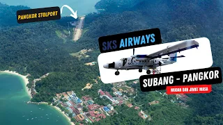 Flight Report | SKS Airways Subang To  Pangkor Island | DHC6-300 Twin Otter 9M-KIB