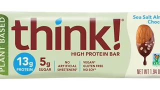 Protein Bar Review Guy Episode 37 - Think! Sea Salt Chocolate Almond