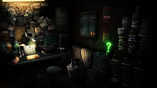 ❓️THE RIDDLER'S APARTMENT AMBIENCE | Rain and Thunder, Computer Sounds, Writing Sounds | Batman ASMR