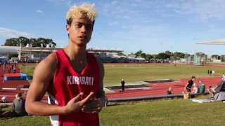 Kiribati athlete Lataisi Mwea talks about his journey to #Tokyo2020 Olympics | #PacificAusSports