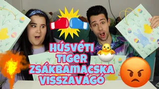 Húsvéti TIGER ZSÁKBAMACSKA VISSZAVÁGÓ Attilával | Magyar Barbara