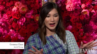 The Crazy Rich Asians Cast Talk Fashion With Harper's Bazaar