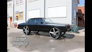 WhipAddict: 'Darkside' Matte Black Chevy Caprice on DUB Baller 30s, Custom Interior by C.T.E