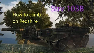 How to climb on Redshire // World of Tanks - Strv 103B  // 3rd MoE  - 11,5k dmg, 7 kills