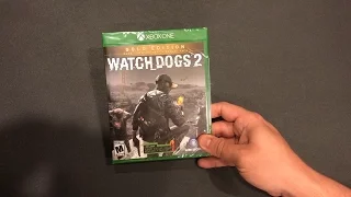 Watch Dogs 2 Gold Edition Unboxing (Xbox One)