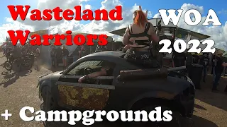 W:O:A 2022  Friday Campgrounds, Wasteland Warriors, Poetry Slammer Micha-El Goehre und Slipknot