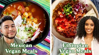 What A Thai, Mexican, & Ethiopian Vegan Eat In A Day