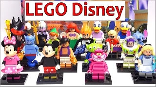 LEGO Disney Minifigures (71012) обзор всех минифигурок. Лего Дисней минифигурки на русском