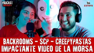 PODCAST #4 LOS BACKROOMS, SCP, CREEPYPASTAS - ÉPOCA DE ELFOS, Y EL IMPACTANTE VÍDEO DE LA MORSA