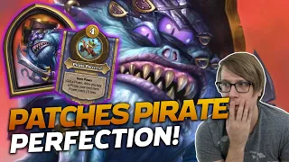 Playing Pirates Perfection w/ Patches! | Hearthstone Battlegrounds | Savjz