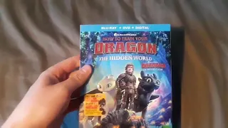 How to train your Dragon: The Hidden World Bluray Unboxing