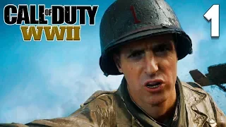 CALL OF DUTY WW2 Прохождение Часть 1 ► СЮЖЕТ ► КАМПАНИЯ ► ВТОРАЯ МИРОВАЯ ВОЙНА ► СМЕРТЬ [ПК 60fps]