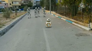 Star Wars-Fan Animation-Imperial soldiers chase bb8