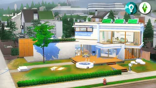 IKEA STYLE ♻️ MODEN ECO HOUSE | NoCC | Eco Lifestyle & Base Game | The Sims 4 | Stop Motion