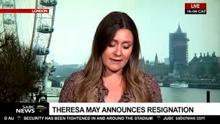 Theresa May announces resignation