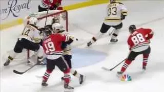 Kane scores winning goal @ Bruins